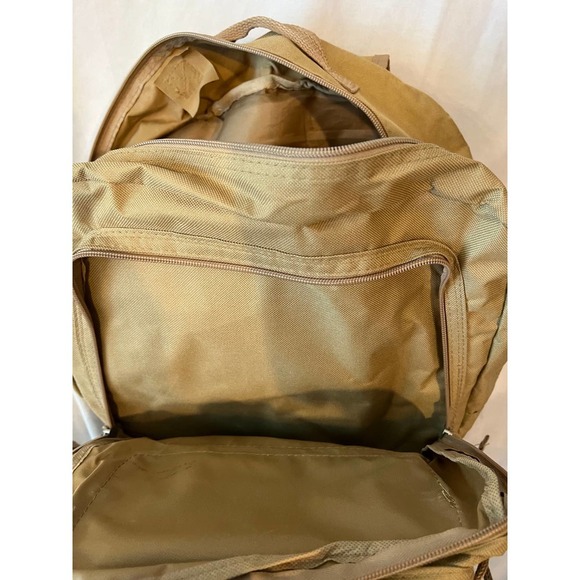 NRA Tan Desert Medium Size Backpack - Picture 3 of 5